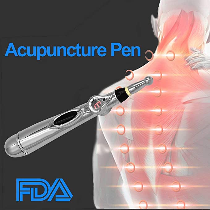 Electronic Acupuncture Pen,Electronic Acupuncture Pen Acupuncture Pen Energy Pen Electronic Massage Pen Electric Meridian Energy Massager for Pain Relief